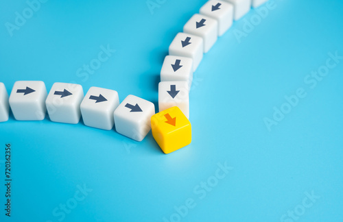 Foto Define leadership and movement