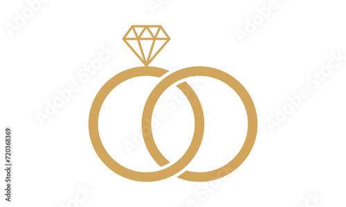 Ring logo, Diamond Ring Logo	
