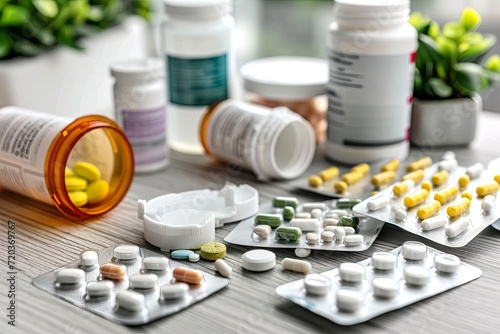 Tablets and pills daily medicine. Phentermine and Atrial Fibrillation Medication addressing benzodiazepine addiction, monitoring prescription costs for effective healthcare. Urologists drug treatments photo