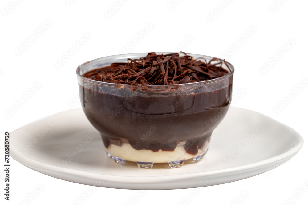 Supangle. Delicious supangle dessert isolated on white background. Close up Supangle. Delicious supangle dessert isolated on white background. Close up