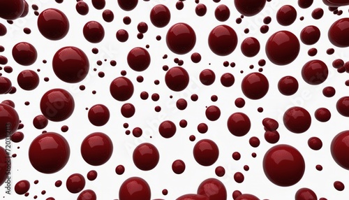 A white background with red drops of blood