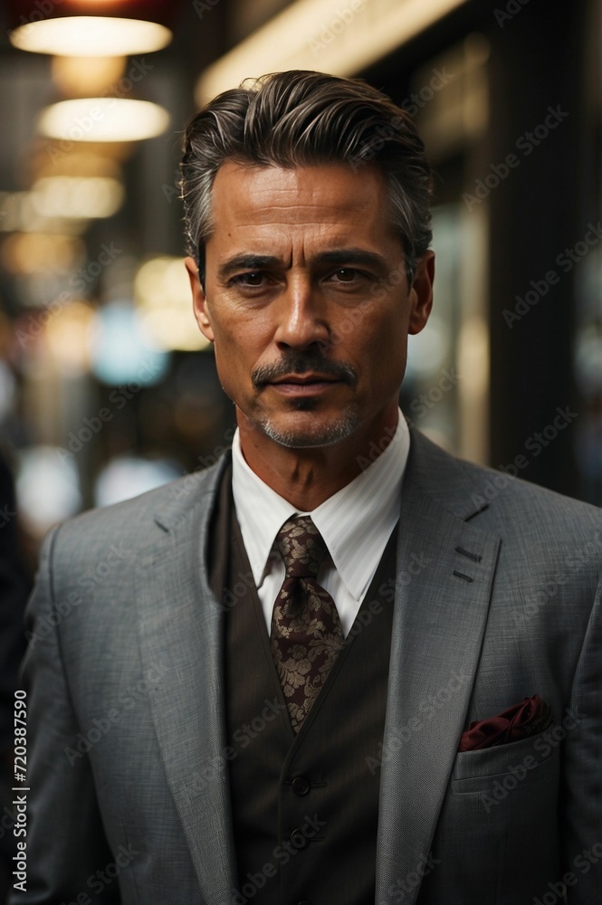 Photorealistic picture of a man in business clothes Photorealistic picture of a man in business clothes