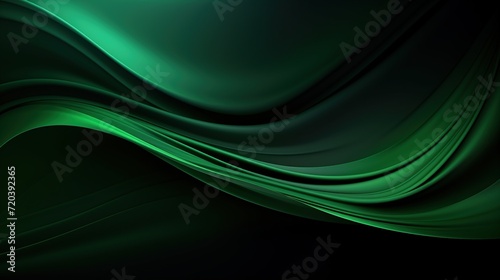 A lush and captivating dark green creative abstract background, evoking nature's depth and creativity, ideal for enhancing artistic designs.