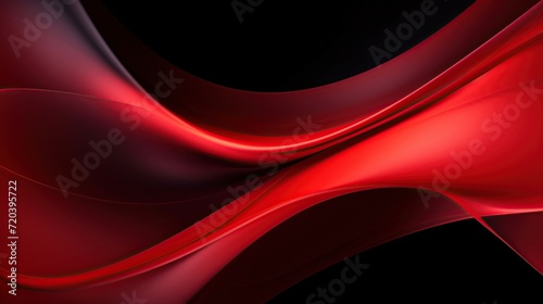 A vibrant red abstract background captivates with its dynamic energy, providing a bold and passionate foundation for creative endeavors.
