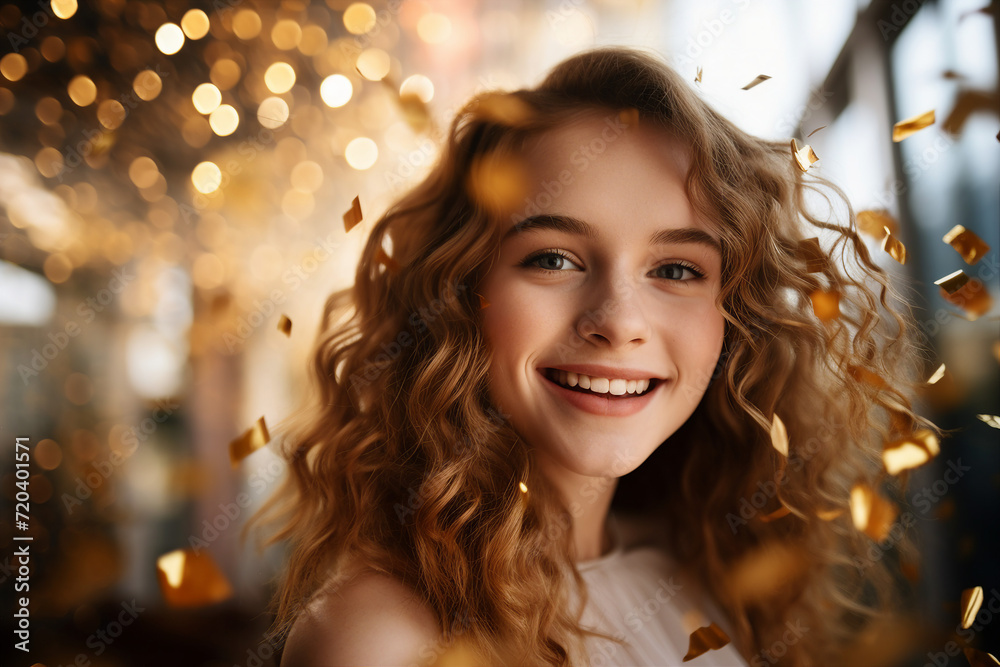 Festive event prom party holiday celebration fancy girl boy students well dressed Generative AI illustration Festive event prom party holiday celebration fancy girl boy students well dressed Generative AI illustration