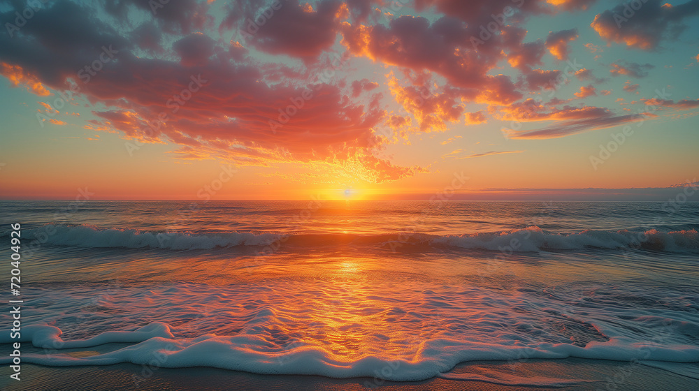 Awe-Inspiring Sunset: A Captivating Image