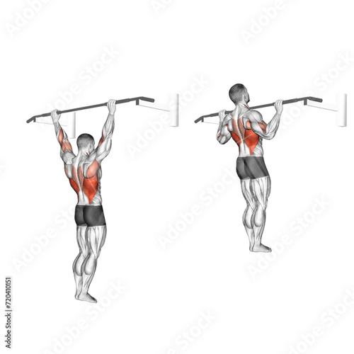 Fitness exercises bodybuilding