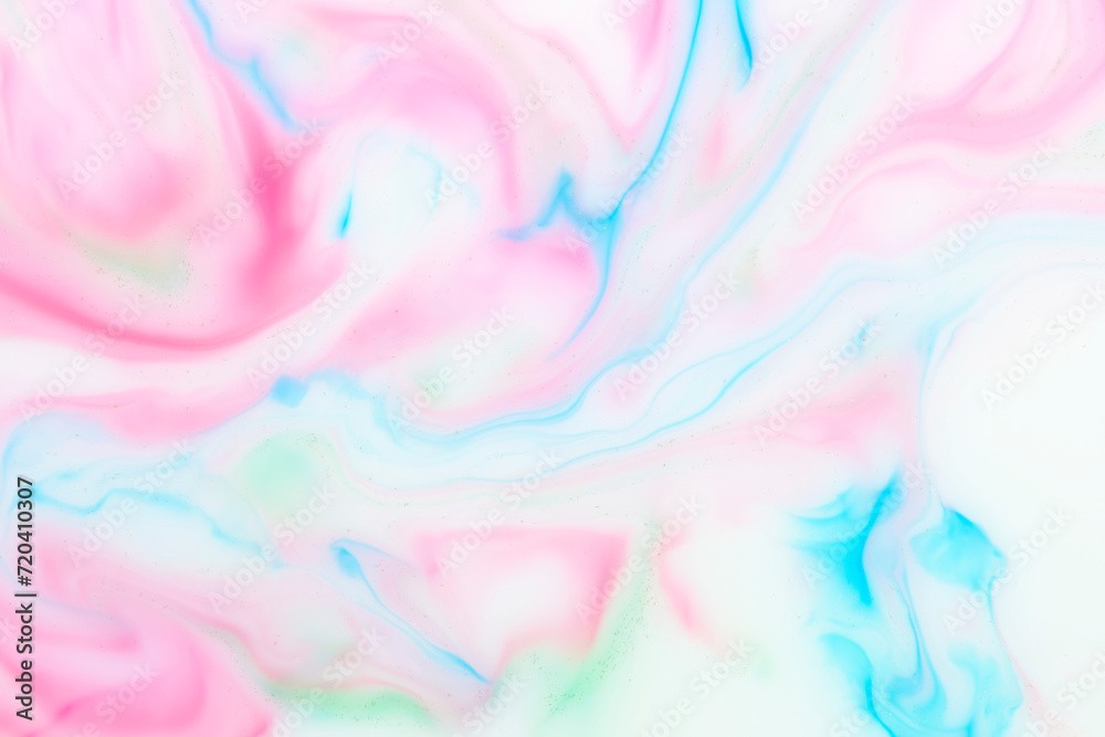 Background with red blue streaks milky white background. Texture of marble. Background with red blue streaks milky white background. Texture of marble.