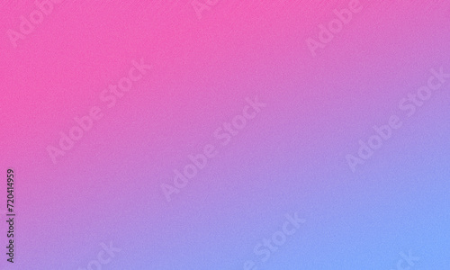 Pink magenta blue purple abstract color gradient background grainy texture effect for design