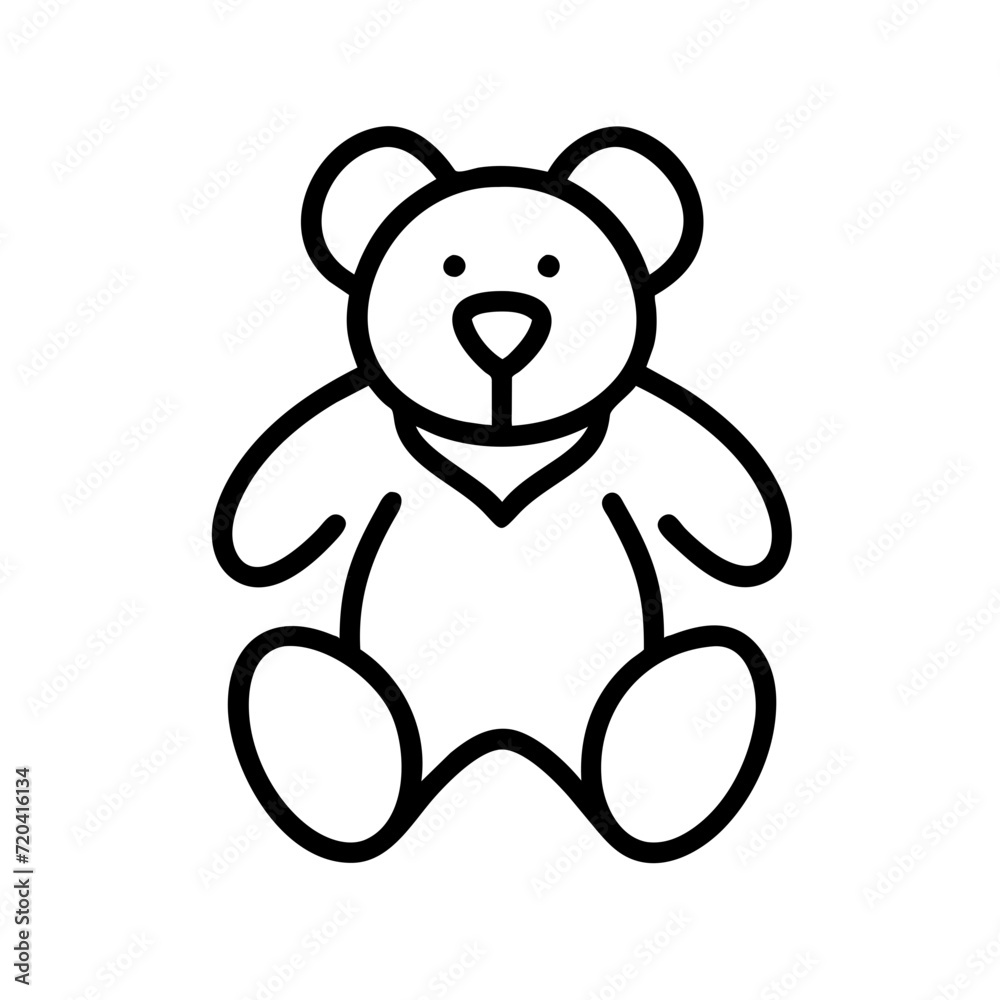 Teddy bear icon Teddy bear icon