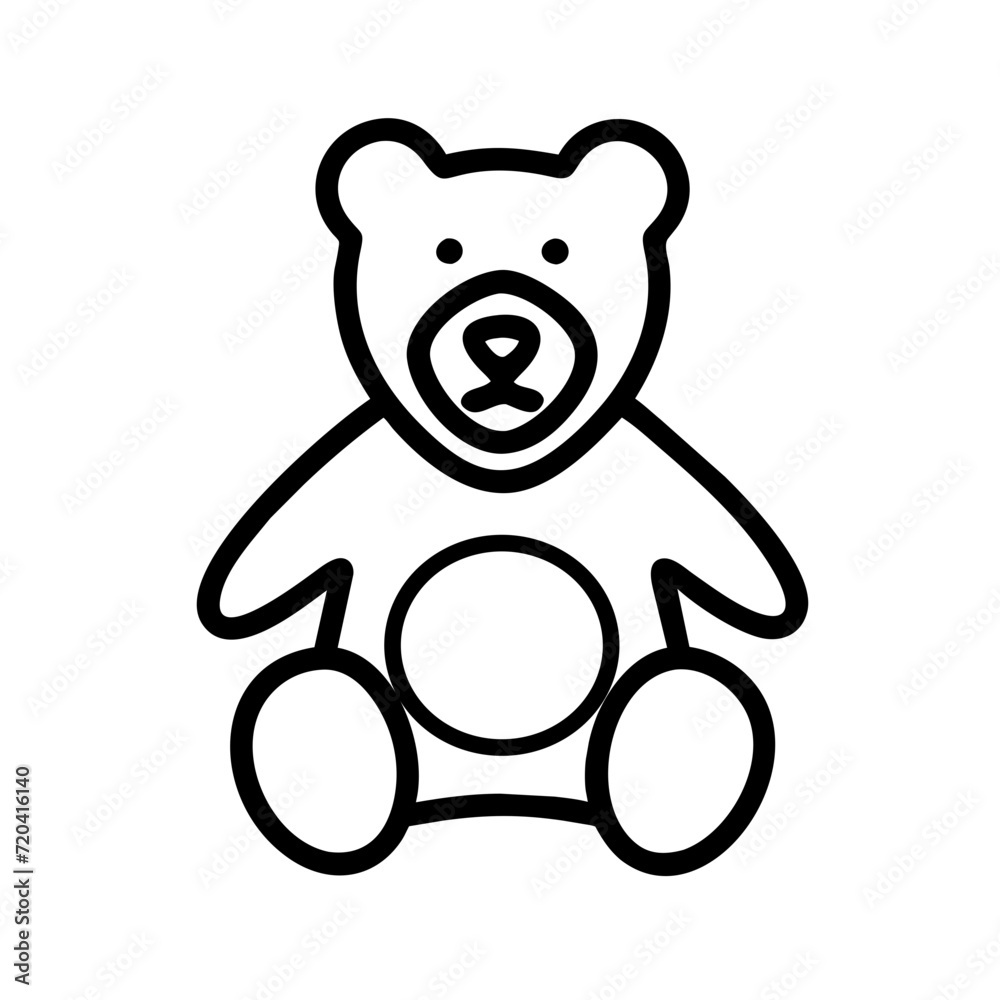 Teddy bear icon Teddy bear icon