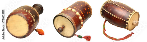 musical instrument damaru known as dugdugi in bangladesh photo