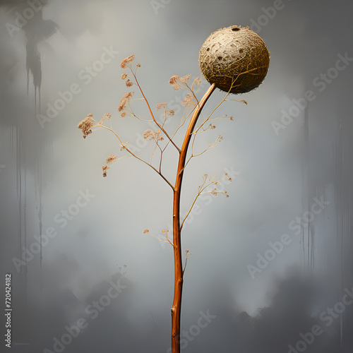 tree in the fog Generative AI