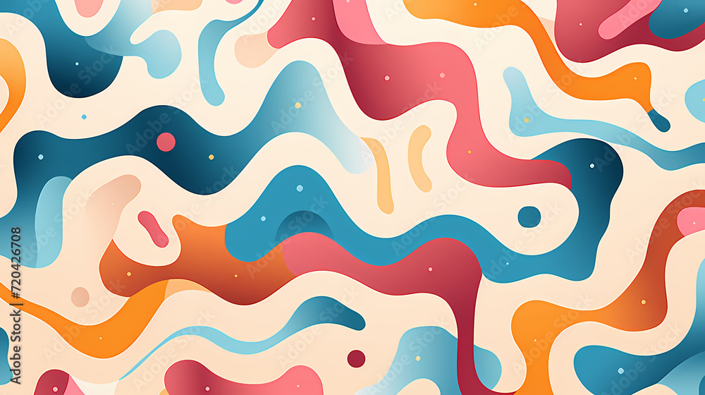 Abstract seamless doodle background, artistic background Abstract seamless doodle background, artistic background
