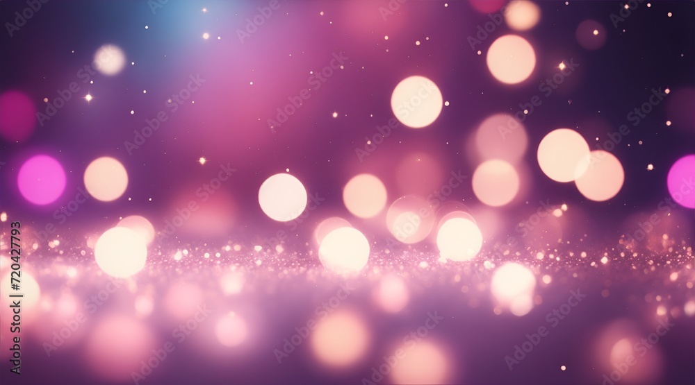 Abstract colorful bokeh background. Bokeh lights background.