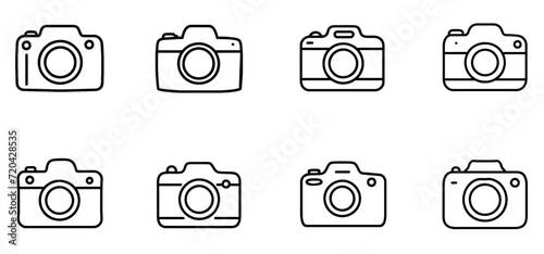 set of type of the camera
