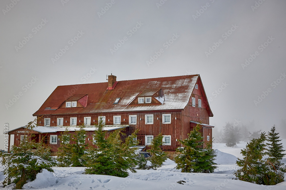 Zima w górach- Winter in the mountains