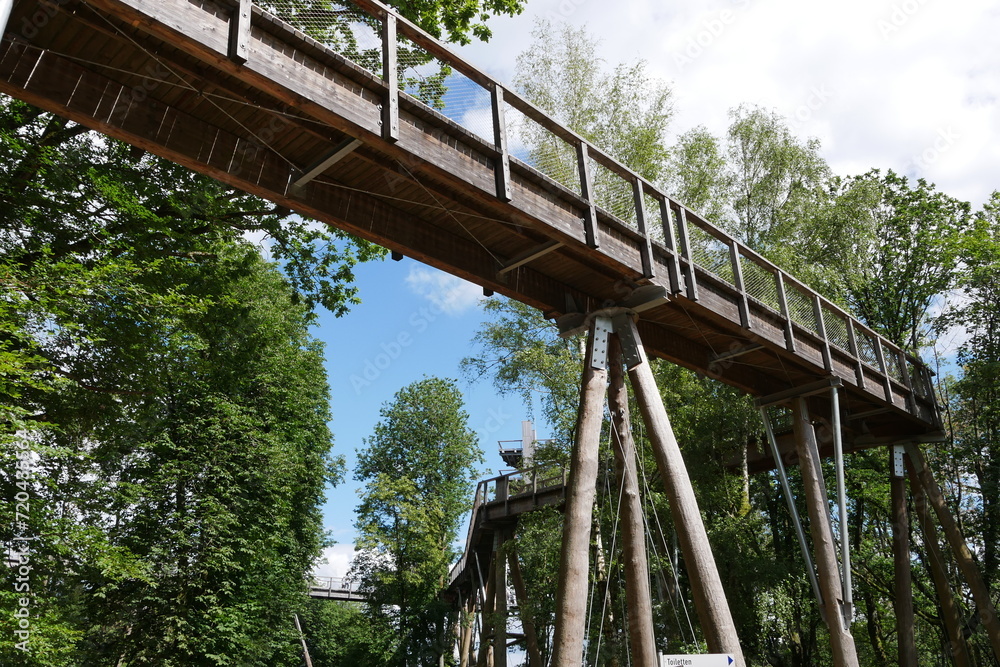 Baumwipfelpfad an der Saarschleife bei Cloef Baumwipfelpfad an der Saarschleife bei Cloef