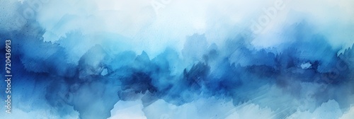 Sapphire watercolor abstract painted background