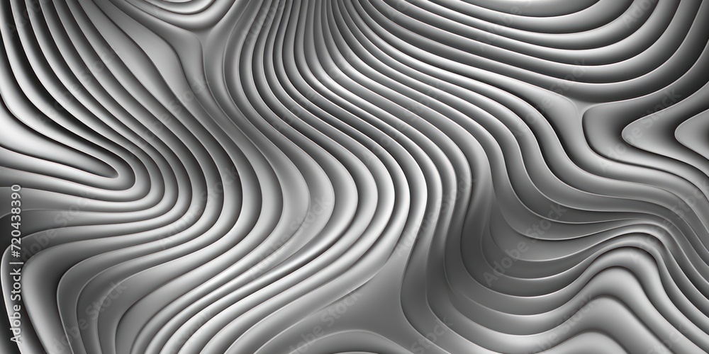 Silver groovy psychedelic optical illusion background