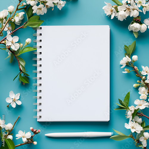 background with flowers