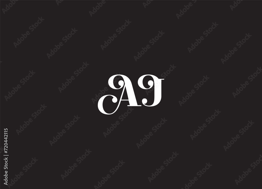 AJ LETTRE LOGO DESIGN AND INITIAL LOGO AJ LETTRE LOGO DESIGN AND INITIAL LOGO