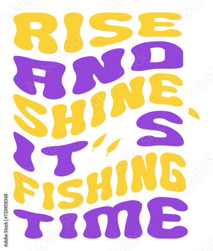 Retro Fishing designs Craft Design. T-shirt Design. Illustration