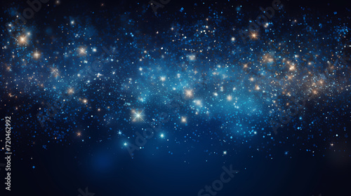 Wallpaper Mural Featuring stunning soft bokeh lights and shiny elements. Abstract festive and new year background Torontodigital.ca