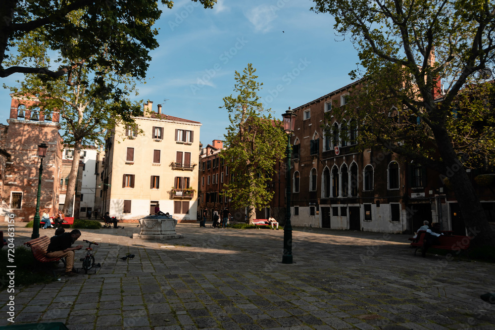 Naklejka premium old town square