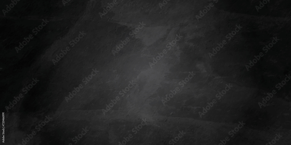 Dark black stone wall grunge texture background. monochrome slate grunge concrete wall black backdrop vintage marble blank black concrete textured border background.