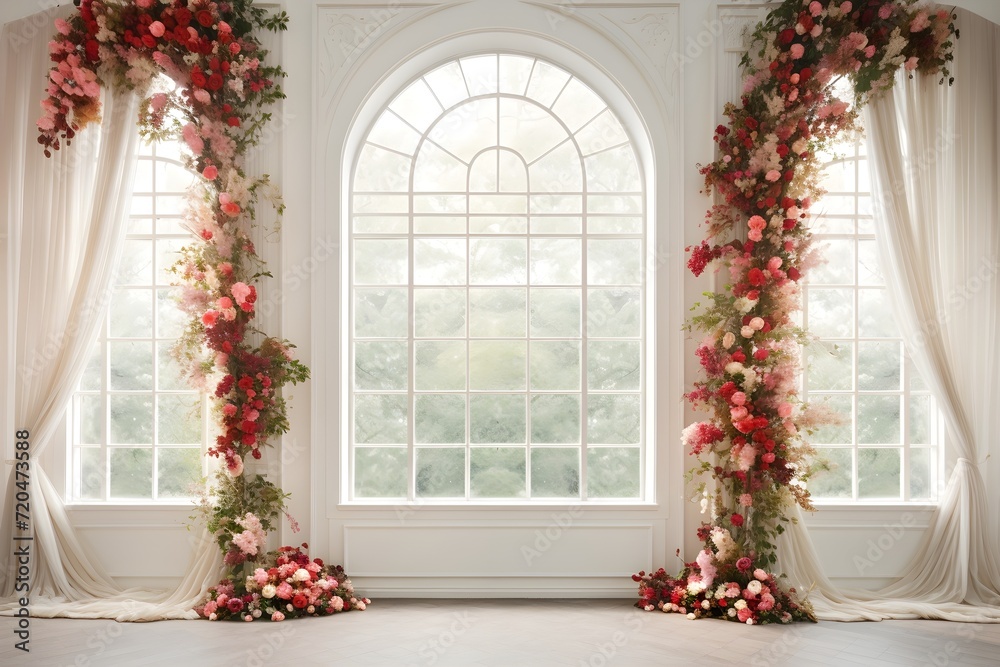 Background wedding with floral generative AI
Background wedding with floral generative AI