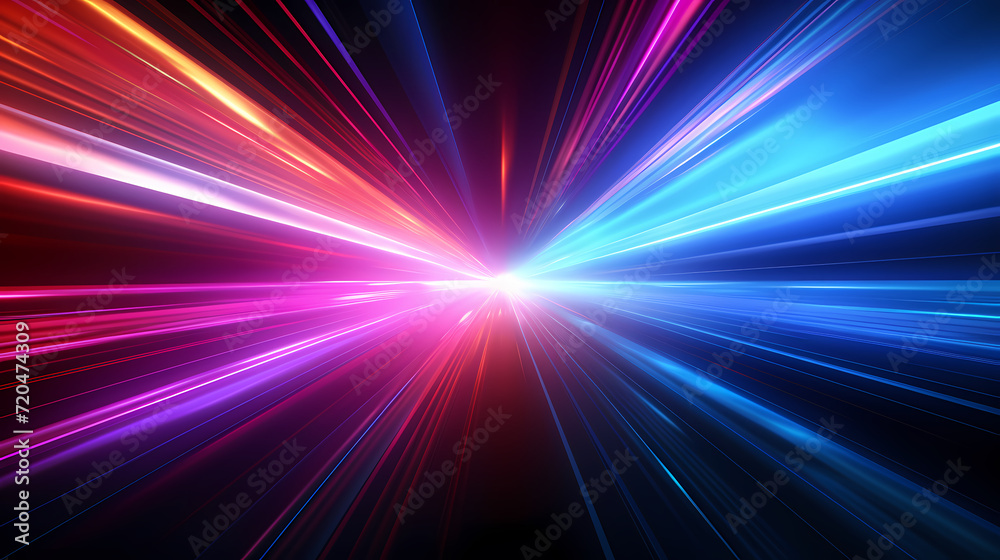 Abstract geometric lines background, technological lines background and light effects, 3D rendering Abstract geometric lines background, technological lines background and light effects, 3D rendering