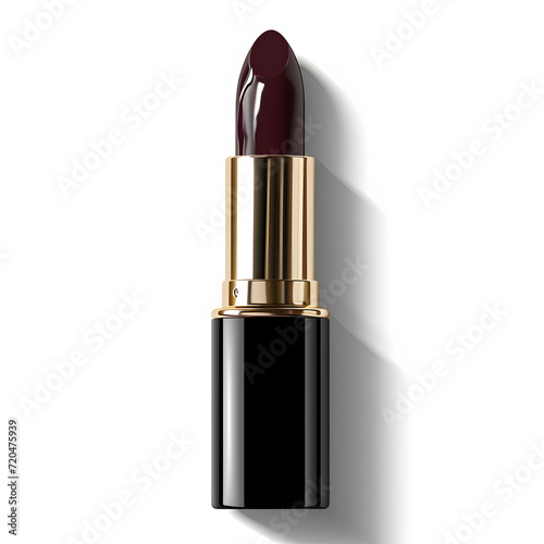 Lipstick isolated on white background, vintage, png
 photo