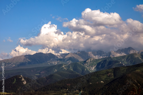 Chaîne des montagnes Tartas, Carpates Pologne