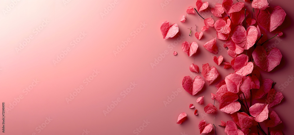 Hearts in Harmony: Diverse Shades of Love - 3D Paper Cutouts, Valentine's Day Concept - Ai Generated Hearts in Harmony: Diverse Shades of Love - 3D Paper Cutouts, Valentine's Day Concept - Ai Generated