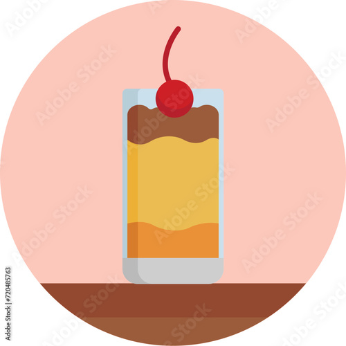 Elevate your design with this meticulously crafted vector icon of the timeless Old Fashioned cocktail.