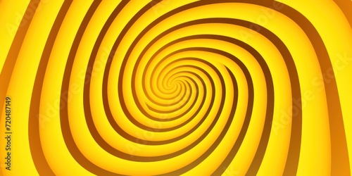 Yellow groovy psychedelic optical illusion background