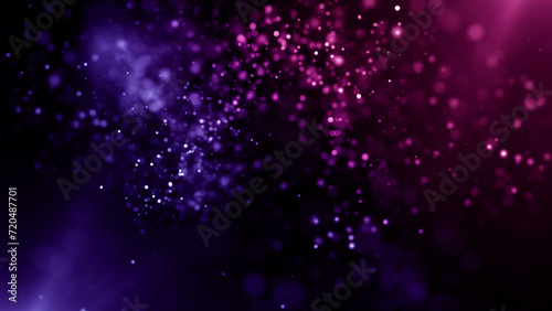 Particles bokeh abstract event game trailer titles cinematic openers digital technology concert background