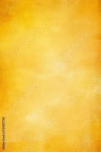 Yellow watercolor abstract painted background © Lenhard