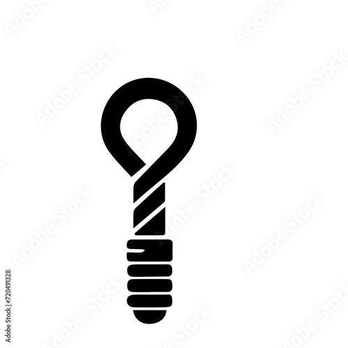 Nautical rope knots vector design