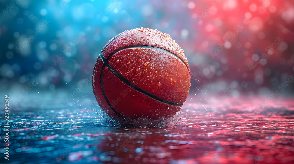 american football ball on the ground, An American football ball rests on the ground, surrounded by sports equipment and items such as basketball, volleyball, golf, and a team jersey, background american football ball on the ground, An American football ball rests on the ground, surrounded by sports equipment and items such as basketball, volleyball, golf, and a team jersey, background