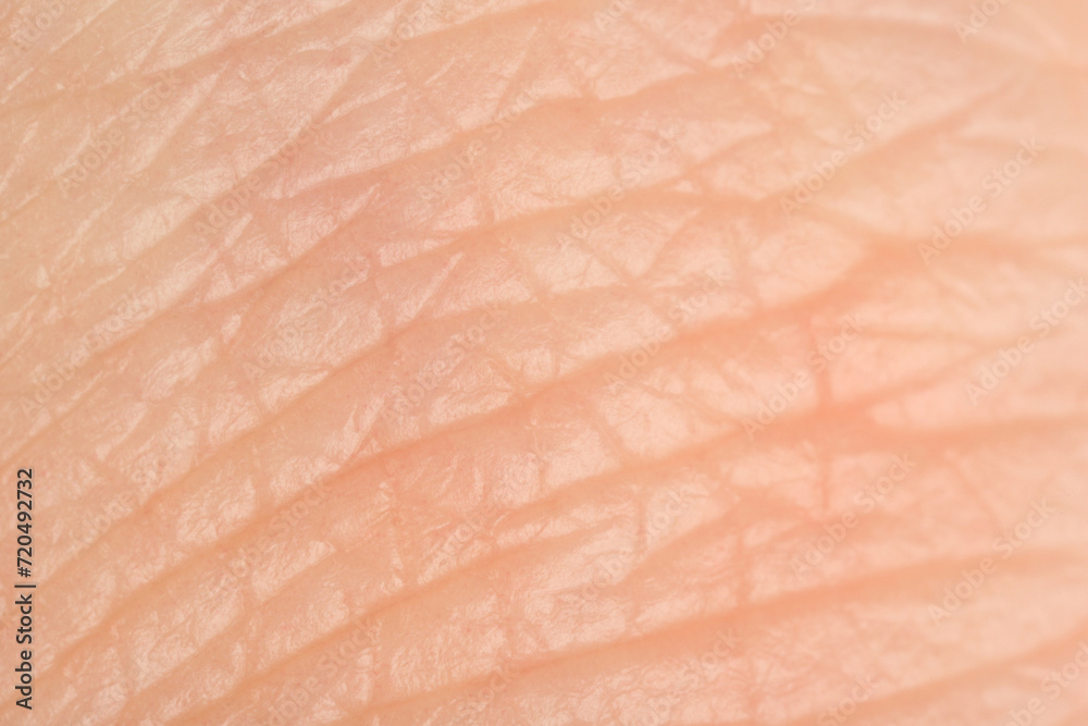 Fototapeta premium Texture of healthy skin as background, macro view