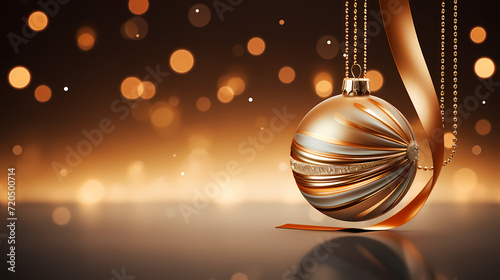 Wallpaper Mural Christmas ball background, Christmas and New Year holidays concept with copy space for text Torontodigital.ca