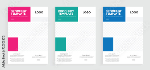 A4 annual report book cover design. Editable brochure cover background. A4 flyer, page cover, and handout cover design.