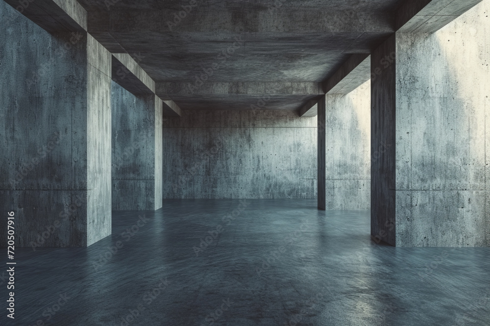 Empty dark abstract concrete smooth interior . Empty dark abstract concrete smooth interior .