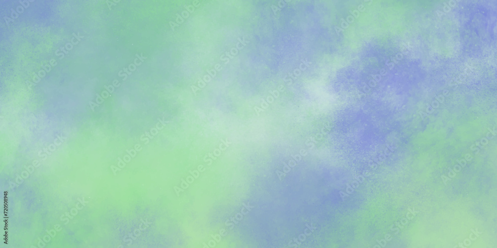 multicolored pastel abstract background. Green, blue and yellow light background texture.