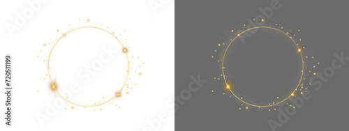 Golden ring circle, Ring with gold and glitter, Shiny round circle frame, Light luxury rings, Maternity ring png, Magic shine fairy ring, photo