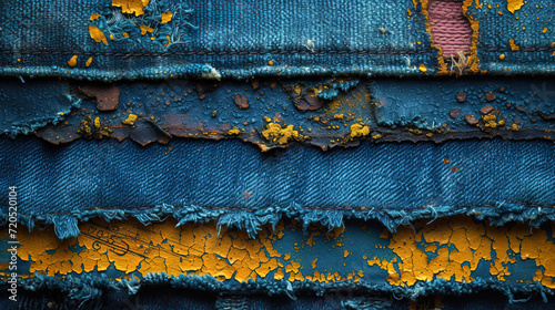 Skin with vintage denim a combination of skin and denim, creating the effect of an old abrasive photo