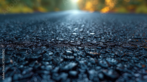 Smooth asphalt texture a flat and homogeneous surface of the asphalt, which creates the impression of a new