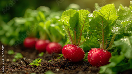 The technologist is responsible for the process of selection and production of radishes at the food industry ente